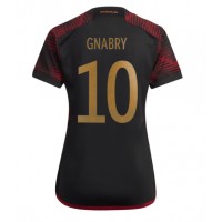 Deutschland Serge Gnabry #10 Auswärtstrikot Frauen WM 2022 Kurzarm